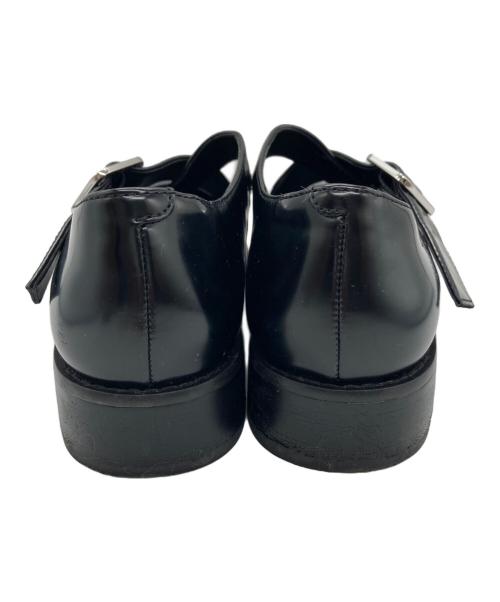CHARLES & KEITH（チャールズアンドキース）CHARLES & KEITH (チャールズアンドキース) クロスオーバーストラップバックルメリージェーンサンダル ブラック サイズ:35の古着・服飾アイテム
