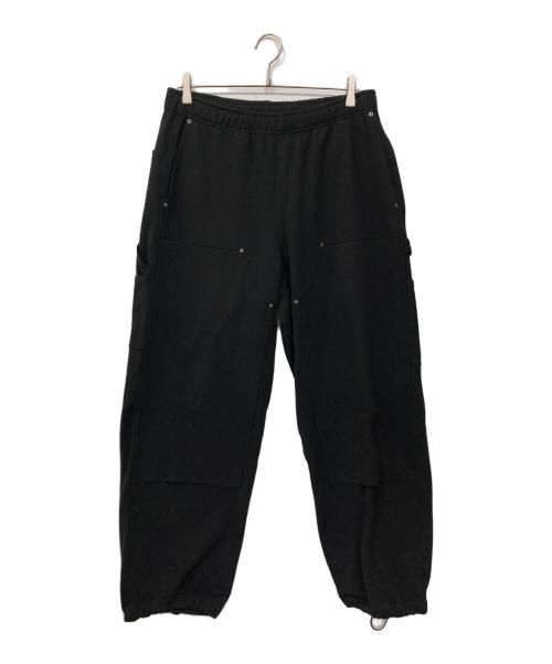 BEAMS（ビームス）BEAMS (ビームス) ダブルニー スウェットパンツ ブラック サイズ:Mの古着・服飾アイテム