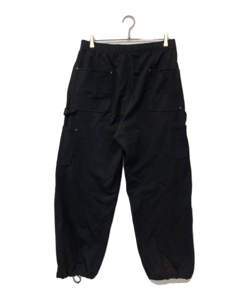 BEAMS（ビームス）BEAMS (ビームス) ダブルニー スウェットパンツ ブラック サイズ:Mの古着・服飾アイテム