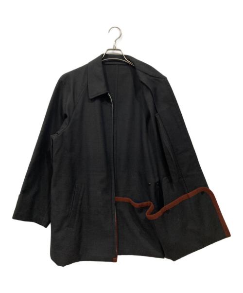 COMME des GARCONS HOMME（コムデギャルソン オム）COMME des GARCONS HOMME (コムデギャルソン オム) 2WAY ウールコート グレー サイズ:Mの古着・服飾アイテム