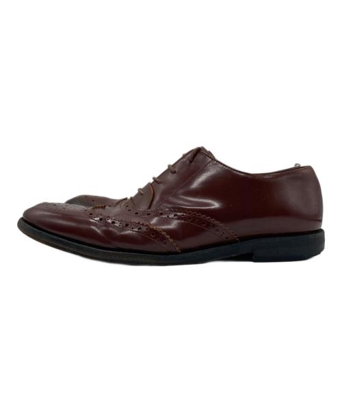 tricot COMME des GARCONS（トリココムデギャルソン）tricot COMME des GARCONS (トリココムデギャルソン) ブローグシューズ ブラウン サイズ:24.5cmの古着・服飾アイテム