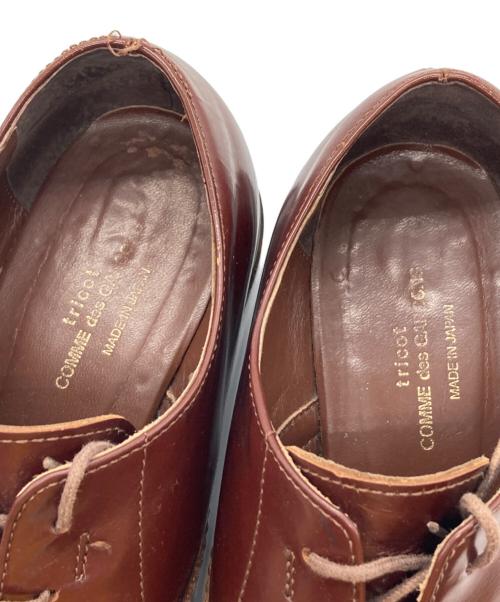 tricot COMME des GARCONS（トリココムデギャルソン）tricot COMME des GARCONS (トリココムデギャルソン) ブローグシューズ ブラウン サイズ:24.5cmの古着・服飾アイテム