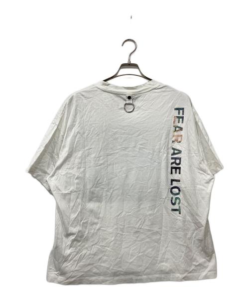 MINDSEEKER（マインドシーカー）MINDSEEKER (マインドシーカー) マネグラフィックTシャツ ホワイト サイズ:Mの古着・服飾アイテム