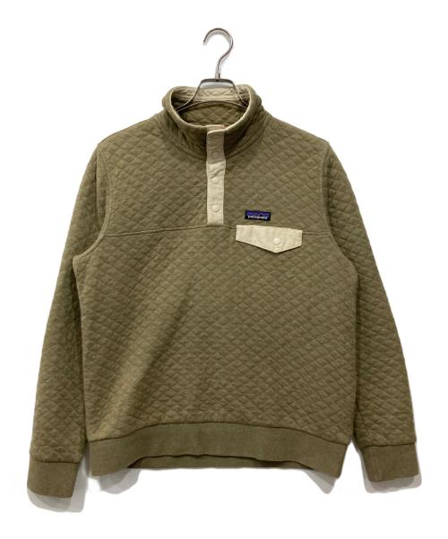 Patagonia（パタゴニア）Patagonia (パタゴニア) スナップTプルオーバー ベージュ サイズ:Mの古着・服飾アイテム