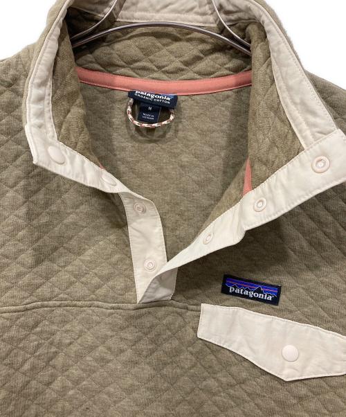 Patagonia（パタゴニア）Patagonia (パタゴニア) スナップTプルオーバー ベージュ サイズ:Mの古着・服飾アイテム