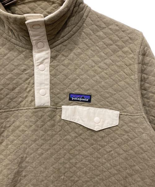Patagonia（パタゴニア）Patagonia (パタゴニア) スナップTプルオーバー ベージュ サイズ:Mの古着・服飾アイテム
