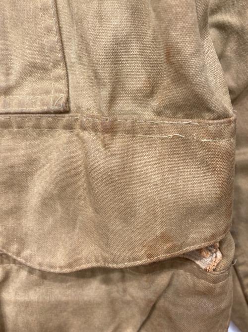 C.C. Filson（フィルソン）C.C. FILSON (フィルソン) ハンティングジャケット ベージュ サイズ:40の古着・服飾アイテム