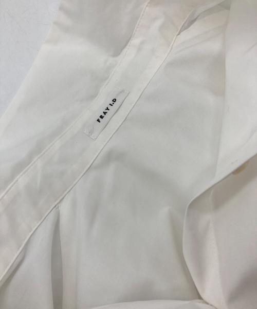 FRAY ID（フレイ アイディー）FRAY ID (フレイ アイディー) ベーシックウォッシャブルシャツ ホワイト サイズ:Freeの古着・服飾アイテム