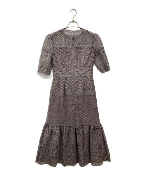 CELFORD（セルフォード）CELFORD (セルフォード) フィッシュテールレースワンピース ピンク サイズ:36の古着・服飾アイテム