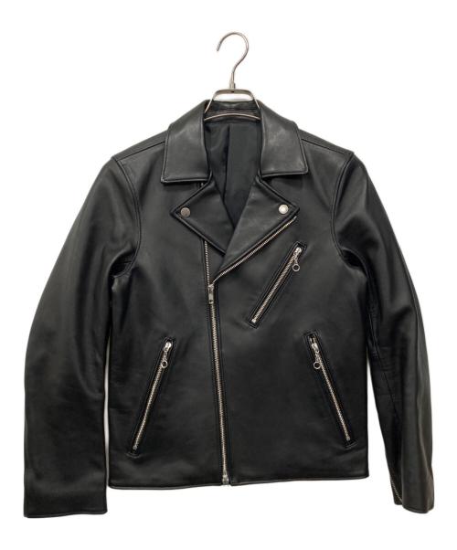 LIDnM（リドム）LIDnM (リドム) ダブルライダースジャケット ブラック サイズ:Sの古着・服飾アイテム