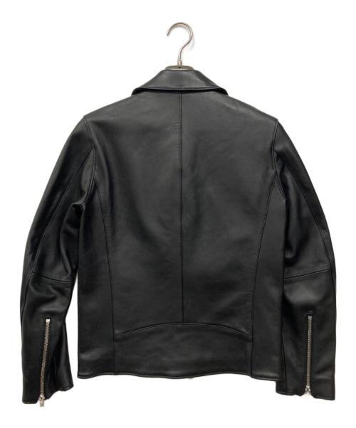 LIDnM（リドム）LIDnM (リドム) ダブルライダースジャケット ブラック サイズ:Sの古着・服飾アイテム