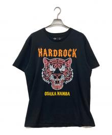 Hard Rock（ハードロック）の古着「タイガープリントTシャツ」｜ブラック
