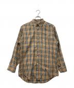 Burberry'sバーバリーズ）の古着「ノバチェックシャツ」｜ベージュ