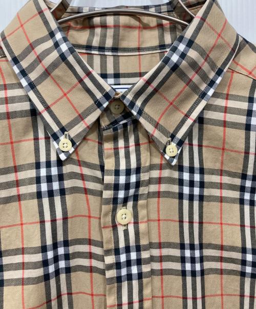 Burberry's（バーバリーズ）Burberry's (バーバリーズ) ノバチェックシャツ ベージュ サイズ:Mの古着・服飾アイテム