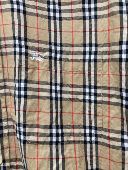 Burberry's（バーバリーズ）Burberry's (バーバリーズ) ノバチェックシャツ ベージュ サイズ:Mの古着・服飾アイテム