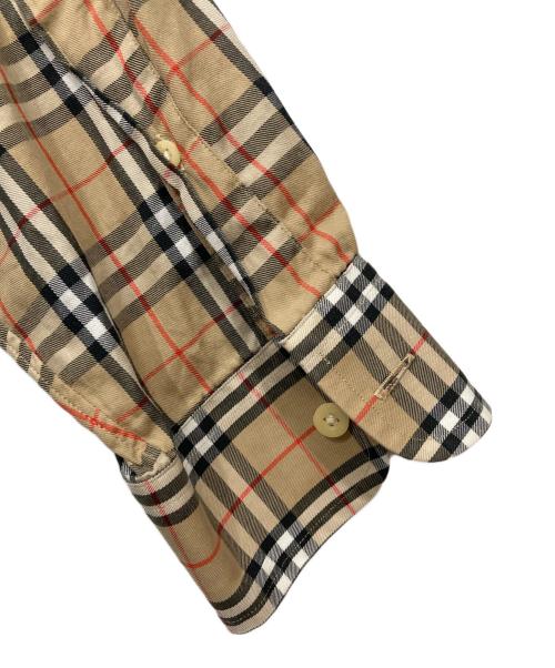 Burberry's（バーバリーズ）Burberry's (バーバリーズ) ノバチェックシャツ ベージュ サイズ:Mの古着・服飾アイテム