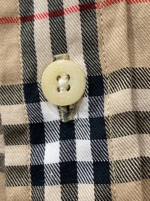 Burberry's（バーバリーズ）Burberry's (バーバリーズ) ノバチェックシャツ ベージュ サイズ:Mの古着・服飾アイテム