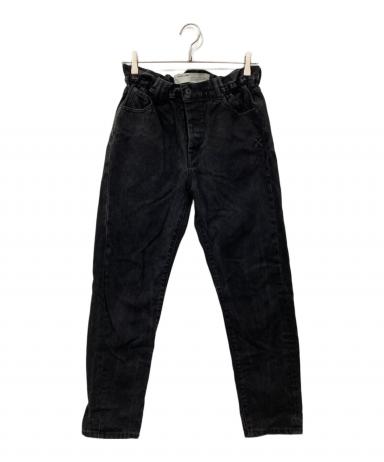 ケ*タ様 Off-White デニムパンツ ブラック 中古・古着通販】OFFWHITE (オフホワイト) デニムパンツ グレー サイズ