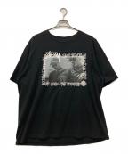 stussyステューシー）の古着「プリントTシャツ」｜ブラック