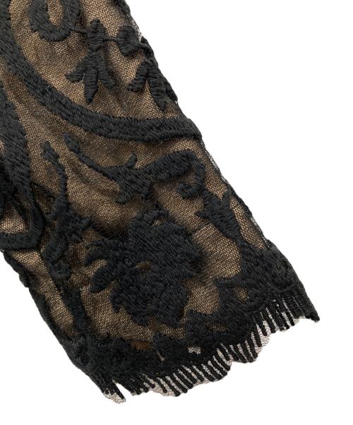 TADASHI SHOJI（タダシ ショージ）TADASHI SHOJI (タダシ ショージ) レースワンピース ブラック サイズ:2の古着・服飾アイテム