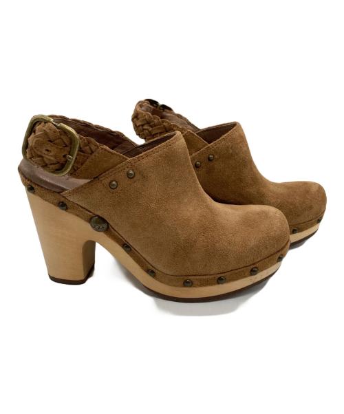 UGG（アグ）UGG (アグ) サボサンダル ブラウン サイズ:23の古着・服飾アイテム