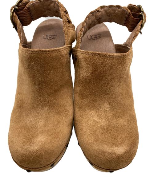 UGG（アグ）UGG (アグ) サボサンダル ブラウン サイズ:23の古着・服飾アイテム