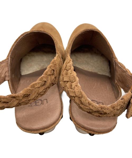UGG（アグ）UGG (アグ) サボサンダル ブラウン サイズ:23の古着・服飾アイテム