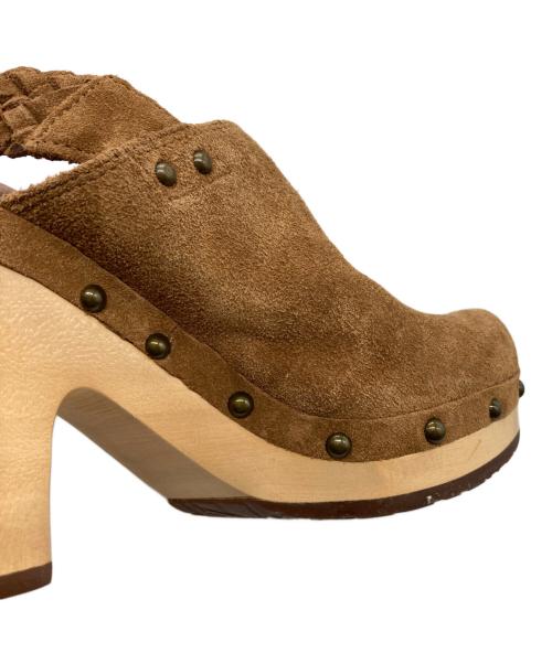 UGG（アグ）UGG (アグ) サボサンダル ブラウン サイズ:23の古着・服飾アイテム