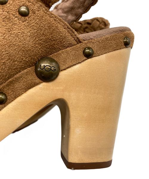 UGG（アグ）UGG (アグ) サボサンダル ブラウン サイズ:23の古着・服飾アイテム