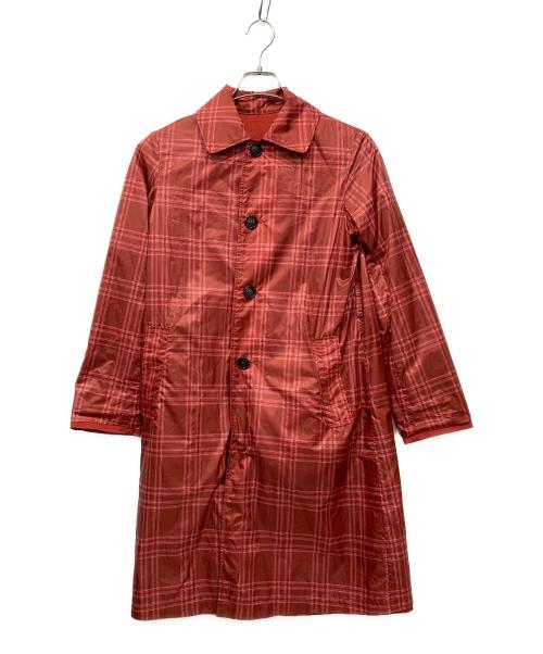 MAX&Co.（マックスアンドコー）MAX&Co. (マックスアンドコー) リバーシブルロングコート オレンジ サイズ:36の古着・服飾アイテム