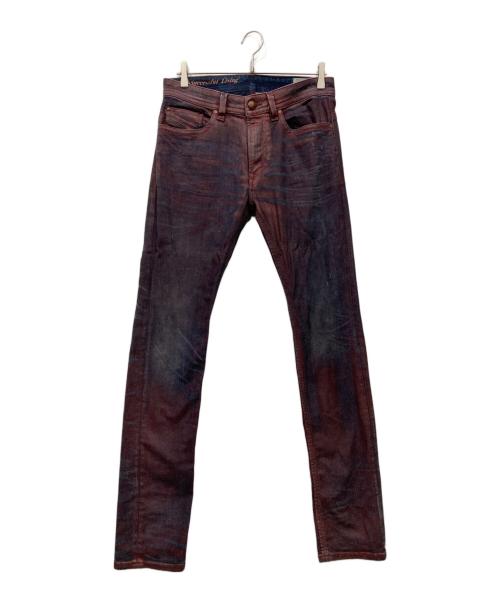 DIESEL（ディーゼル）DIESEL (ディーゼル) ストレッチデニムパンツ ボルドー サイズ:SIZE 73.5cm (W29)の古着・服飾アイテム