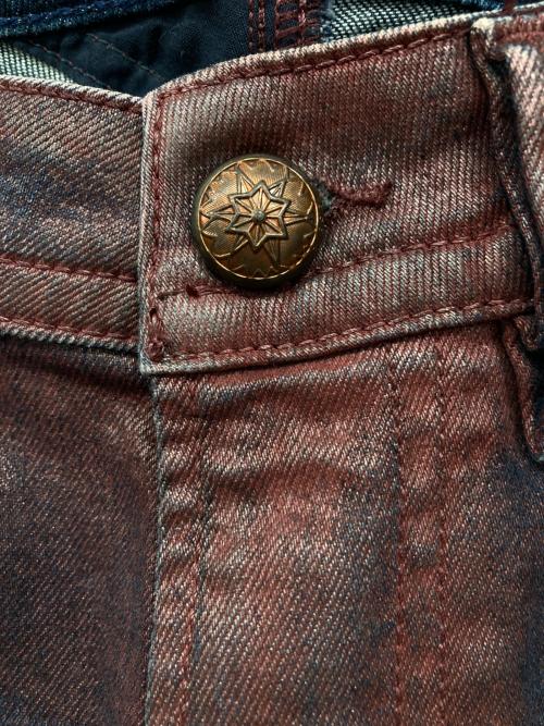 DIESEL（ディーゼル）DIESEL (ディーゼル) ストレッチデニムパンツ ボルドー サイズ:SIZE 73.5cm (W29)の古着・服飾アイテム
