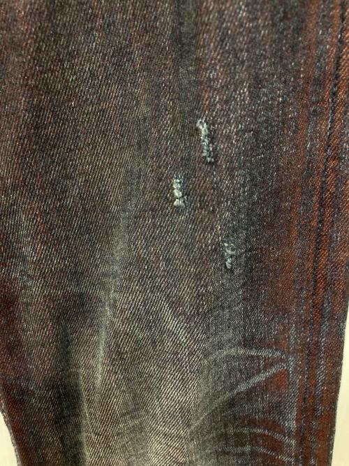 DIESEL（ディーゼル）DIESEL (ディーゼル) ストレッチデニムパンツ ボルドー サイズ:SIZE 73.5cm (W29)の古着・服飾アイテム