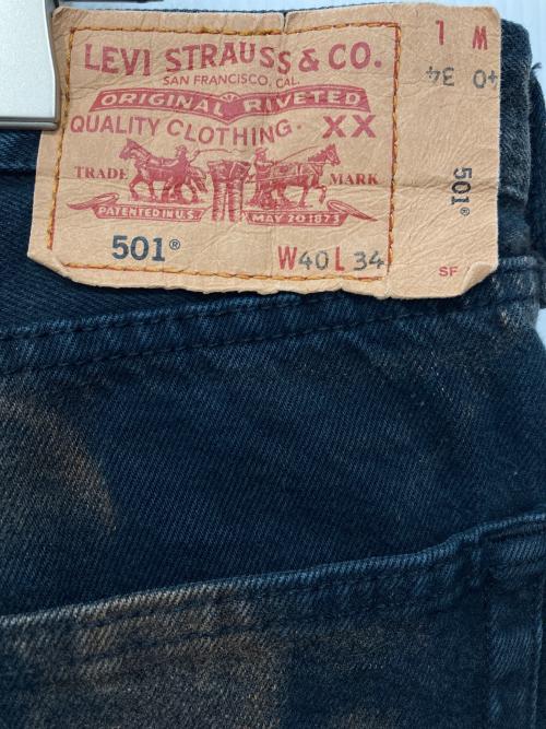 LEVI'S（リーバイス）LEVI'S (リーバイス) 501デニムパンツ ブラック サイズ:W40の古着・服飾アイテム