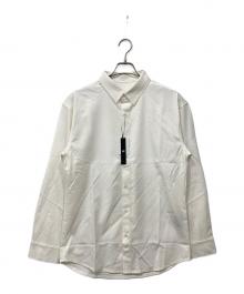 CRONOS（クロノス）の古着「ロゴ総柄シャツ」｜ホワイト