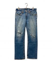 TRUE RELIGION（トゥルー レリジョン）の古着「デニムパンツ」｜インディゴ