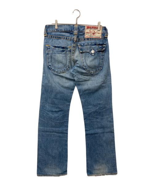 TRUE RELIGION（トゥルー レリジョン）TRUE RELIGION (トゥルー レリジョン) デニムパンツ インディゴ サイズ:SIZE 81cm (W32)の古着・服飾アイテム