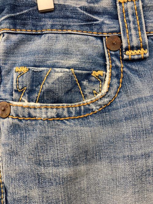 TRUE RELIGION（トゥルー レリジョン）TRUE RELIGION (トゥルー レリジョン) デニムパンツ インディゴ サイズ:SIZE 81cm (W32)の古着・服飾アイテム