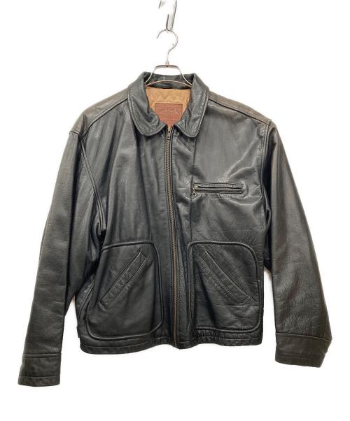 DOGFIGHT ACTOR（ドッグファイト アクター）DOGFIGHT ACTOR (ドッグファイト アクター) レザージャケット ブラック サイズ:5の古着・服飾アイテム