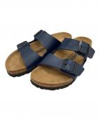 BIRKENSTOCKビルケンシュトック）の古着「サンダル」｜ブラウン×ネイビー