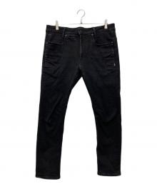 G-STAR RAW（ジースターロゥ）の古着「スリムストレッチデニムパンツ」｜ブラック