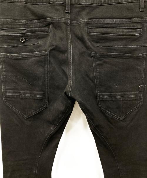 G-STAR RAW（ジースターロゥ）G-STAR RAW (ジースターロゥ) スリムストレッチデニムパンツ ブラック サイズ:SIZE 86cm (W34)の古着・服飾アイテム