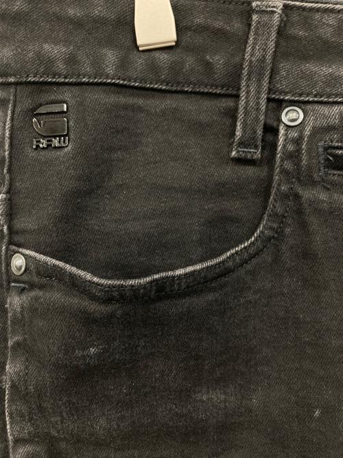 G-STAR RAW（ジースターロゥ）G-STAR RAW (ジースターロゥ) スリムストレッチデニムパンツ ブラック サイズ:SIZE 86cm (W34)の古着・服飾アイテム