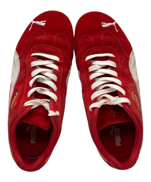 PUMA（プーマ）PUMA (プーマ) スピードキャット OG ホワイト×レッド サイズ:25cmの古着・服飾アイテム
