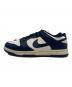 NIKE (ナイキ) ローカットスニーカー ホワイト×ネイビー サイズ:25.5cm：5000円