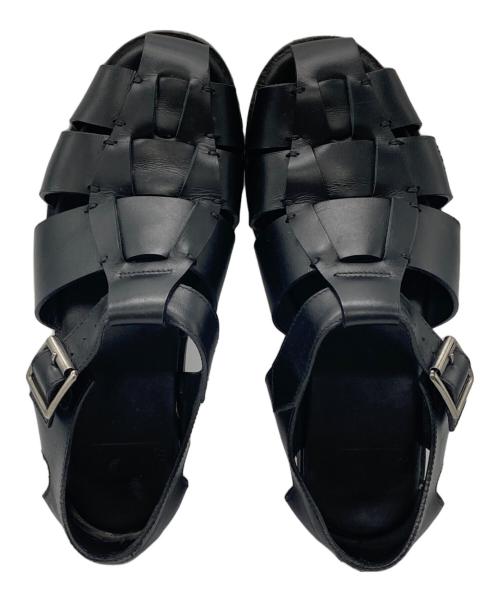 PARABOOT（パラブーツ）PARABOOT (パラブーツ) グルカサンダル ブラック サイズ:39の古着・服飾アイテム