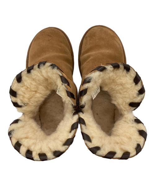 UGG（アグ）UGG (アグ) アイダーミニクラシック ショートブーツ ベージュ サイズ:24㎝の古着・服飾アイテム