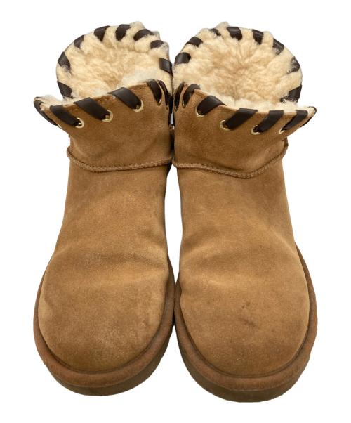 UGG（アグ）UGG (アグ) アイダーミニクラシック ショートブーツ ベージュ サイズ:24㎝の古着・服飾アイテム