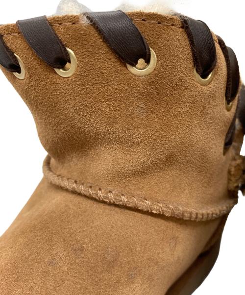 UGG（アグ）UGG (アグ) アイダーミニクラシック ショートブーツ ベージュ サイズ:24㎝の古着・服飾アイテム