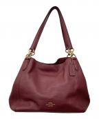 COACHコーチ）の古着「トートバッグ」｜ボルドー
